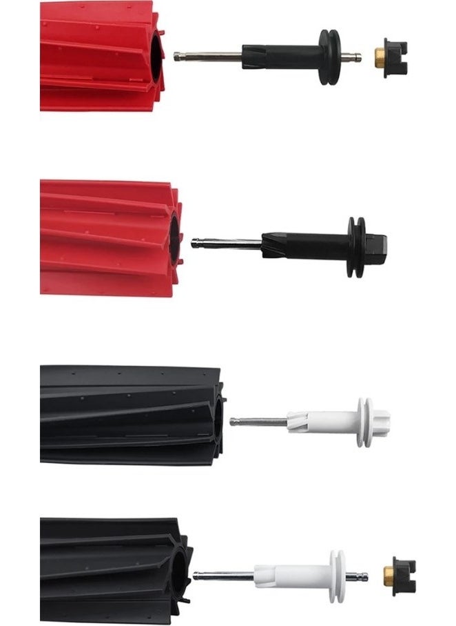 robotyedek Roborock S8, S8+ Compatible Spare Brush Hepa Filter Mop Set - 8 Pieces  - Image 2