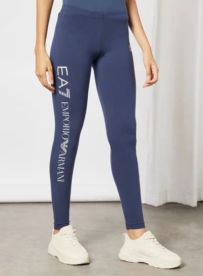 EA7 Emporio Armani Side Logo Leggings