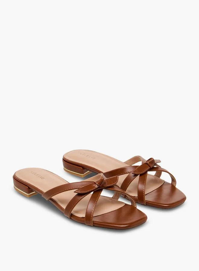 Celeste Women Cross Strap Sandals