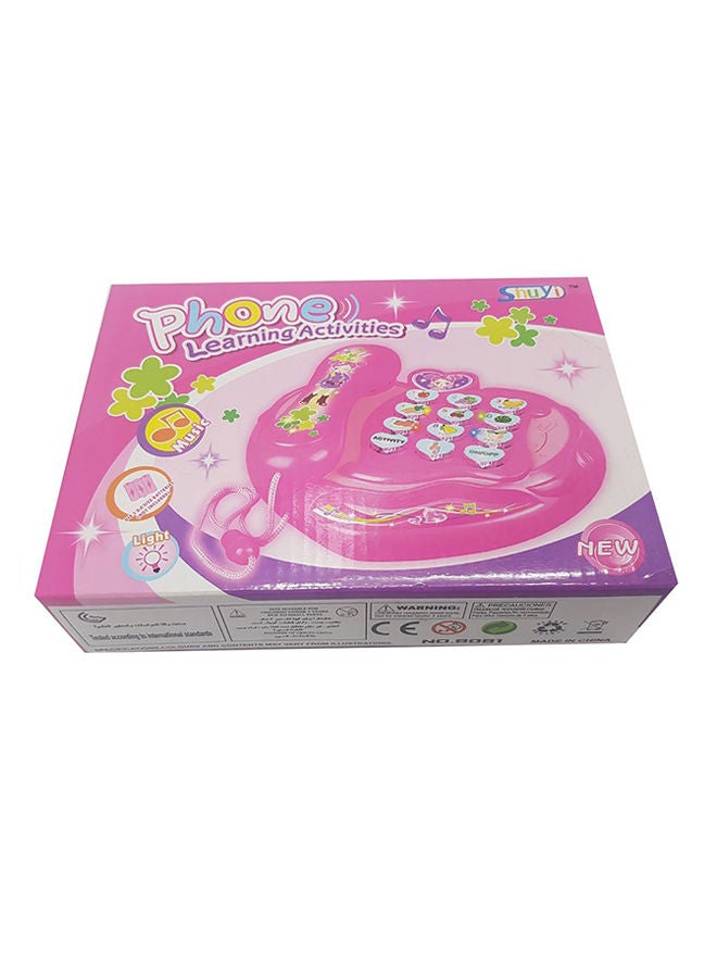 Well Play Musical Phone Toy With Music And Light Educational Role Play Model For Kids - Image 2