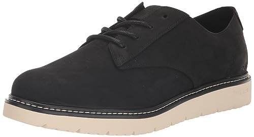 TOMS Men's Navi TRVL LITE Oxford, Black Leather, 11 - Image 1