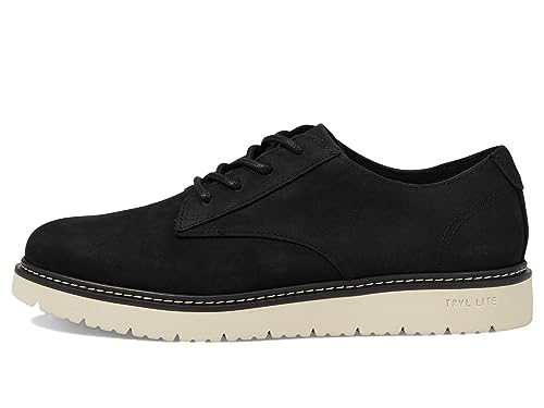 TOMS Men's Navi TRVL LITE Oxford, Black Leather, 11 - Image 5