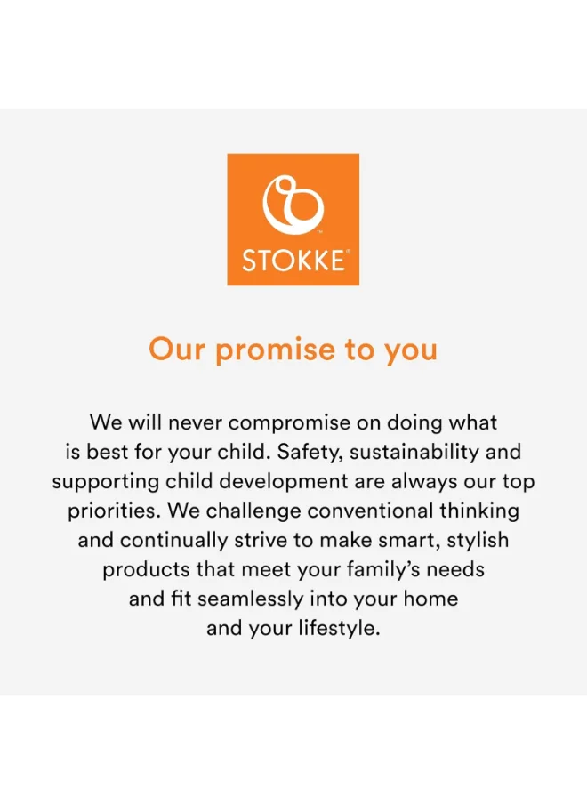 STOKKE Clikk High Chairall - In - One Baby High Chair With Tray + Harnesslight, Durable And Travel Friendlyergonomic And Adjustable Featuresbest For 6 - 36 Months Or Up To 15Kg/33Lbswhite