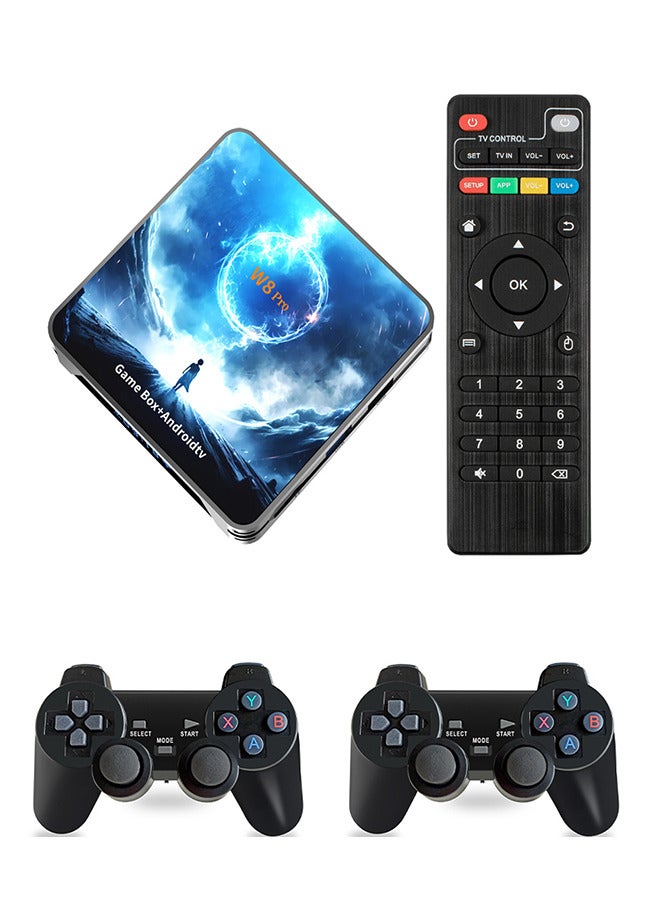 8K Smart Video Game TV Box,Video Game Consoles 36000 Games 64GB Retro Classic Gamin 2.4G Wireless Gamepads Controller - Image 1