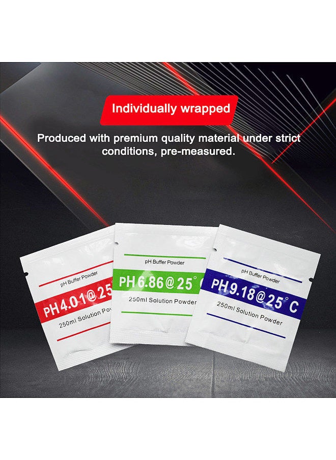 Generic - PH Meter Calibration Point 3 Type PH Buffer Powder Set Measure Calibration Solution Powder For PH Test Meter - Image 1