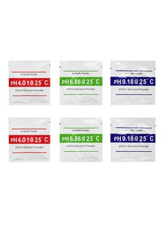 PH Meter Calibration Point 3 Type PH Buffer Powder Set Measure Calibration Solution Powder For PH Test Meter