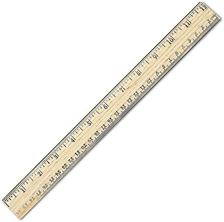 Westcott Westcott School Ruler with 16ths and Metric 12Inch 10377 - Image 5