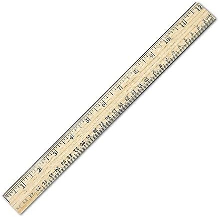 Westcott Westcott School Ruler with 16ths and Metric 12Inch 10377 - Image 4