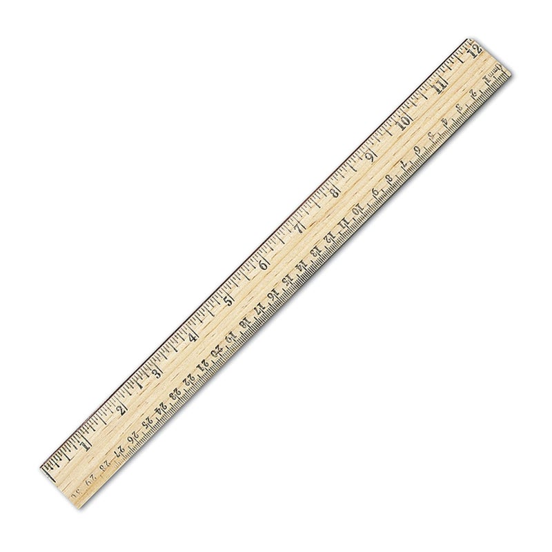 Westcott Westcott School Ruler with 16ths and Metric 12Inch 10377 - Image 1