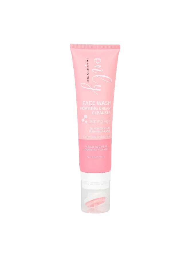 Only the Beauty Experts Amino Acid Face Wash Foaming Cream Cleanser 150ml