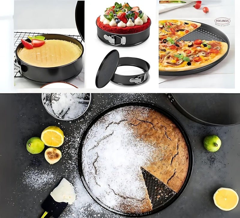 Feelings Spring Form Baking Round Pan, 24cm, Non-Stick - Image 3
