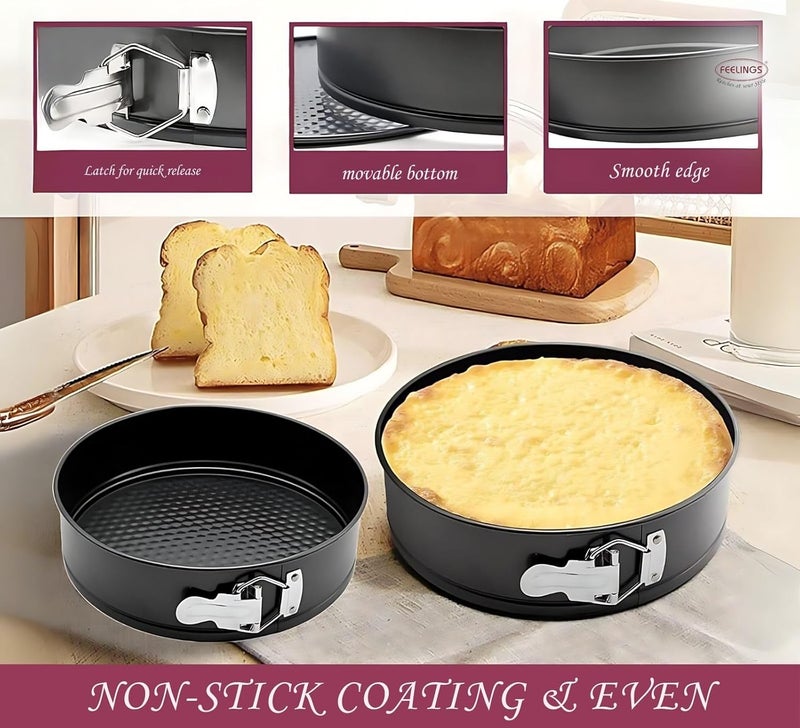 Feelings Spring Form Baking Round Pan, 24cm, Non-Stick - Image 4