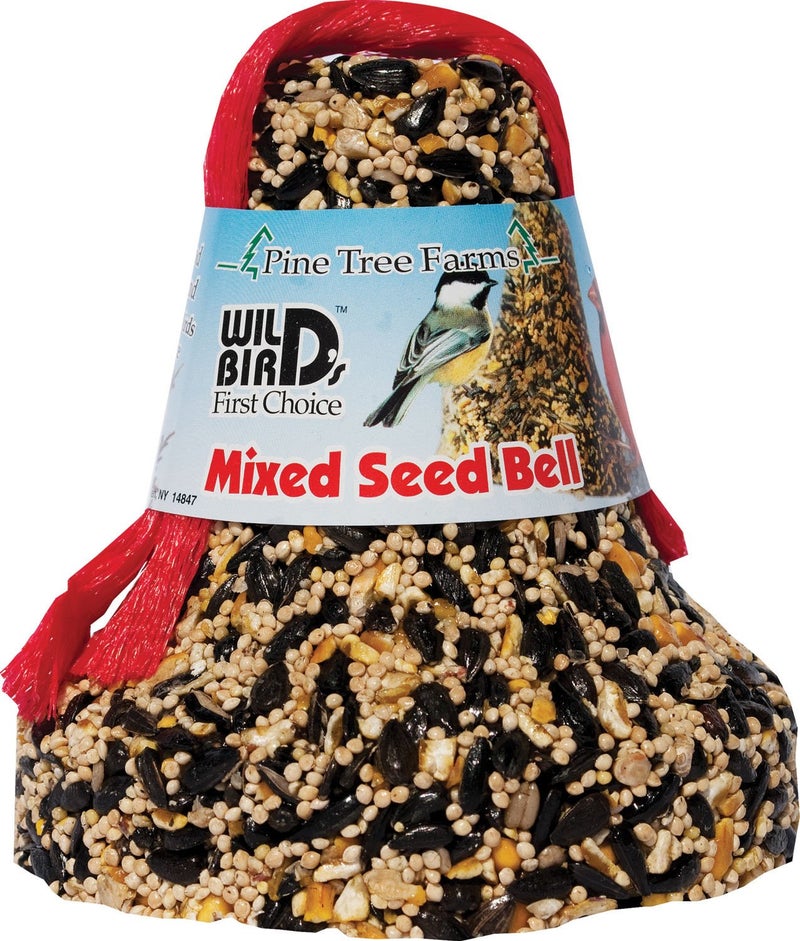 Pine Tree Farms 1320 Mixed Seed Bell with Net, 16-Ounce - Image 4