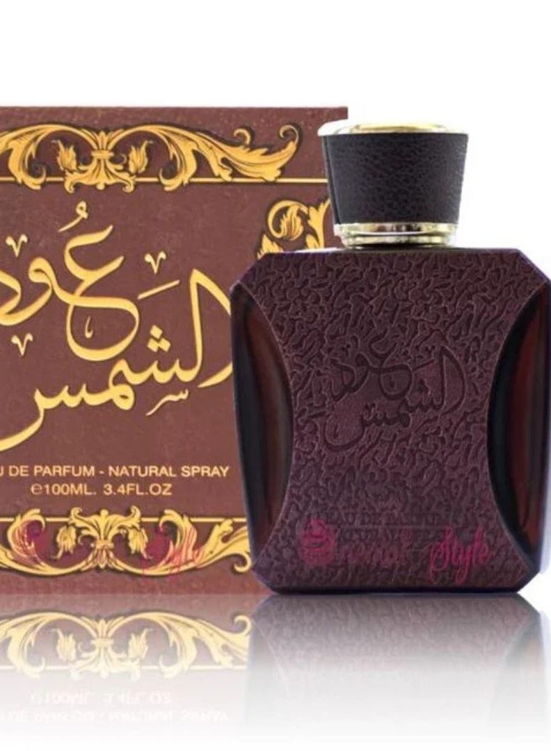 Reeha Perfumes Oud Shams Eau de Parfum 100ML - Image 1