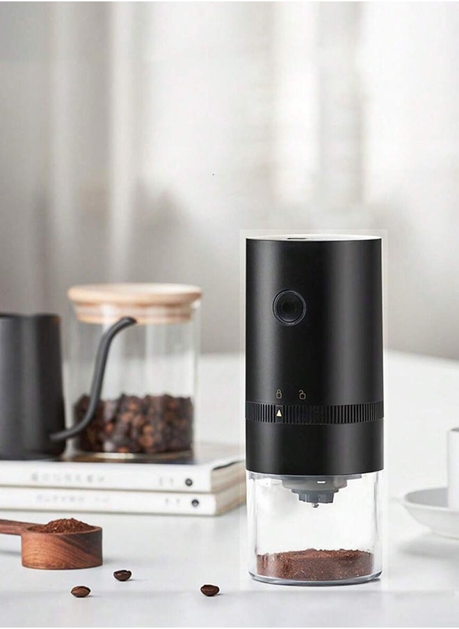 TOSCANA U - Portable electric coffee grinder rechargeable black USB C - Image 1
