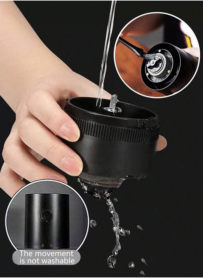 TOSCANA U - Portable electric coffee grinder rechargeable black USB C - Image 1