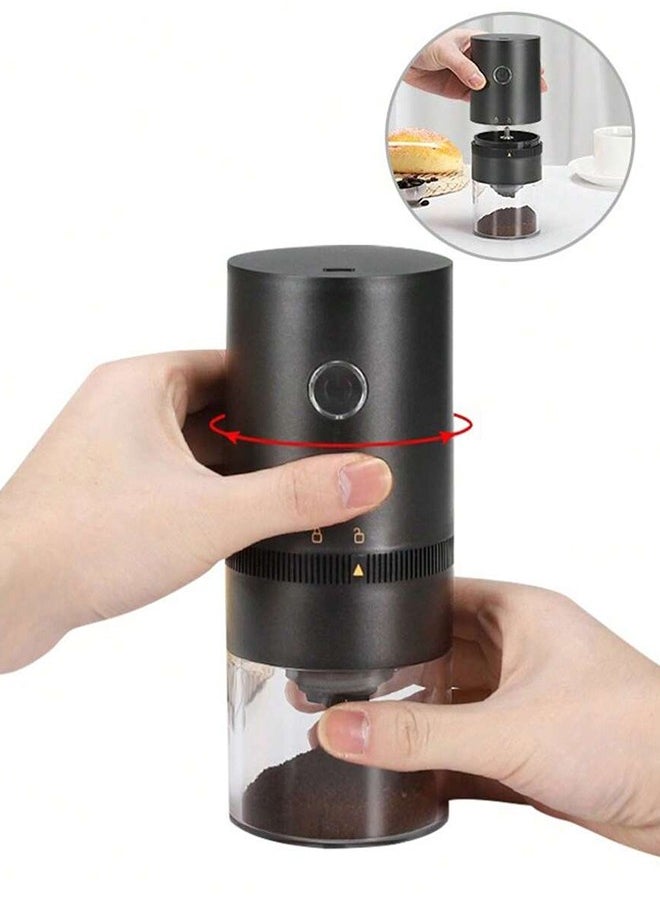 TOSCANA U - Portable electric coffee grinder rechargeable black USB C - Image 1