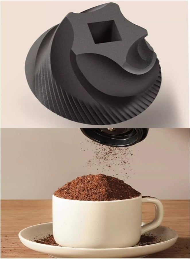 توسكانا يو مطحنة قهوة كهربائية محمولة قابلة للشحن أسود USB C - Image 2