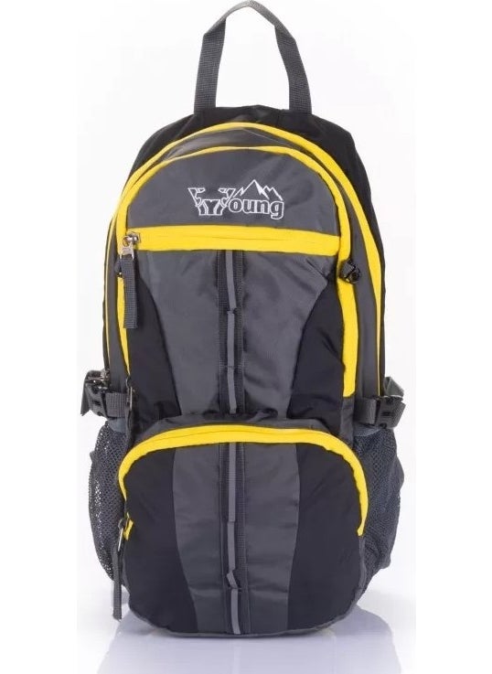 Young 40156 Bicycle Skate Skateboard Backpack Black  - Image 1