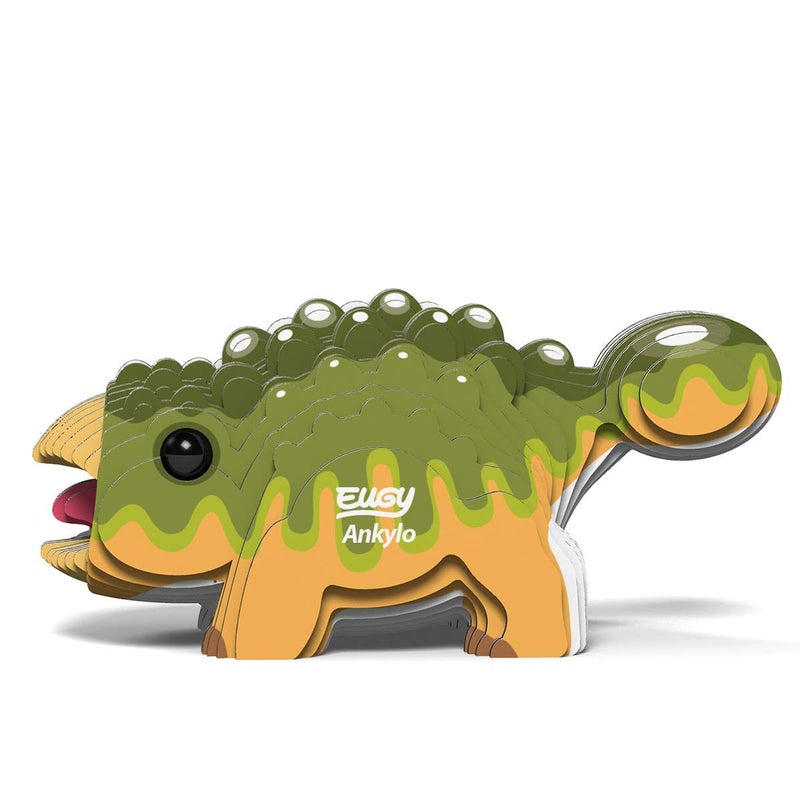 Eugy Ankylosaurus Dinosaur 3D Puzzle  26 Piece Eco-Friendly Educational Toy Puzzles for Boys  Girls & Kids Ages 6+ - Image 2