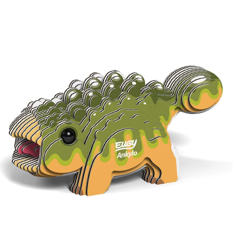 Eugy Ankylosaurus Dinosaur 3D Puzzle  26 Piece Eco-Friendly Educational Toy Puzzles for Boys  Girls & Kids Ages 6+ - Image 1