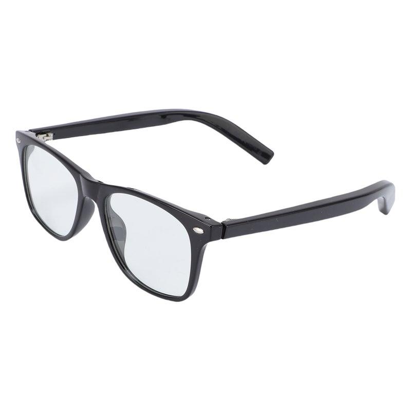 Smart Translation Glasses Over 100 Languages Real Time Video Translation Built in Mic Speaker Bluetooth5.3 Smart Glasses Black Frame Clear - Image 1