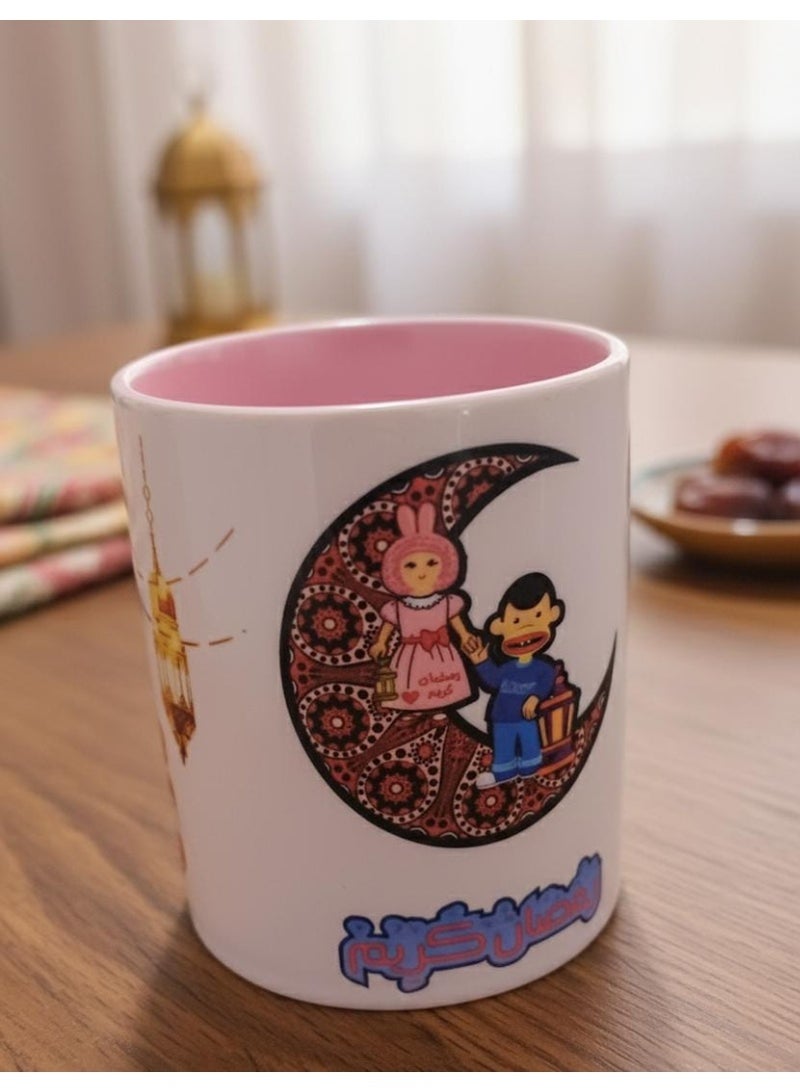 Ramadan mugs, Ramadan-themed designs, tea and Nescafe cups, a gift for loved ones. Ramadan Kareem. - Image 1