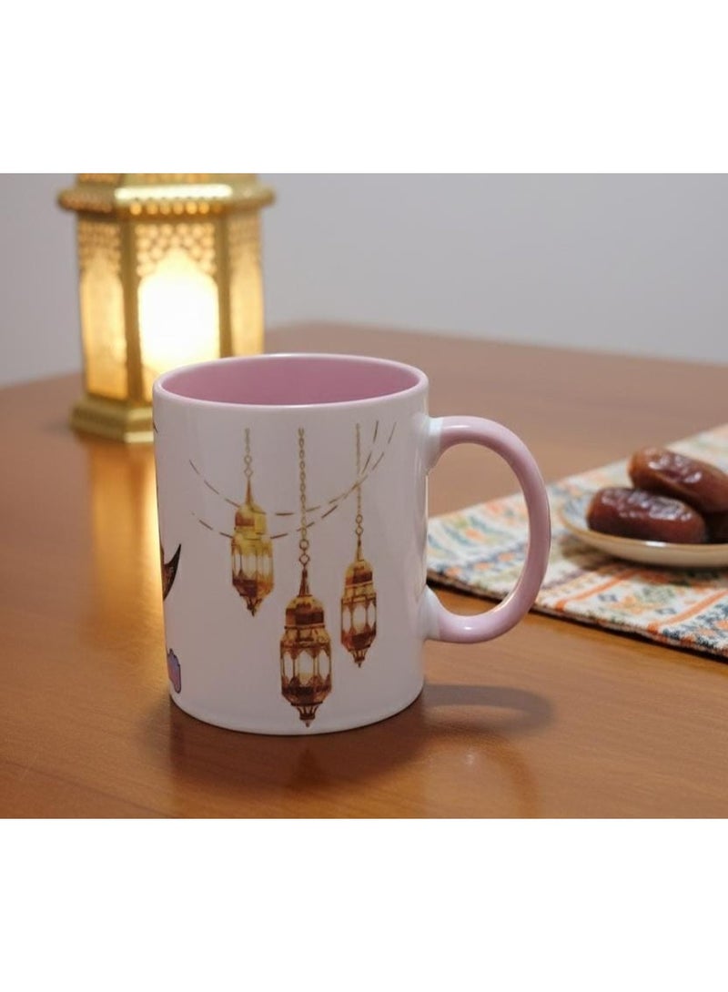 Ramadan mugs, Ramadan-themed designs, tea and Nescafe cups, a gift for loved ones. Ramadan Kareem. - Image 2