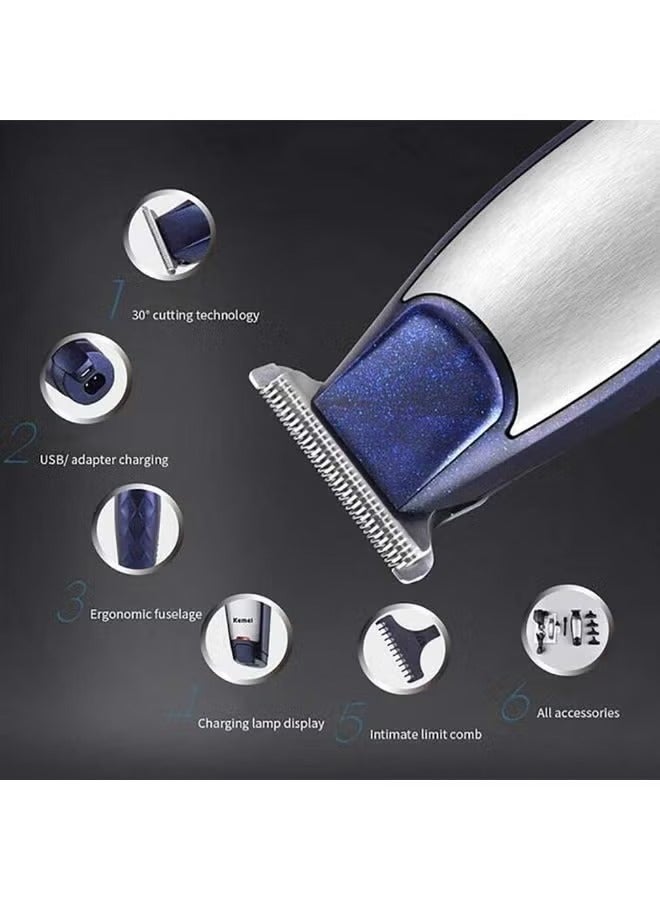 كروم ماكينة قص الشعر الرجالية متعددة الوظائف لقص وتشذيب وتحديد الشعر KROME KR-932 - Image 3