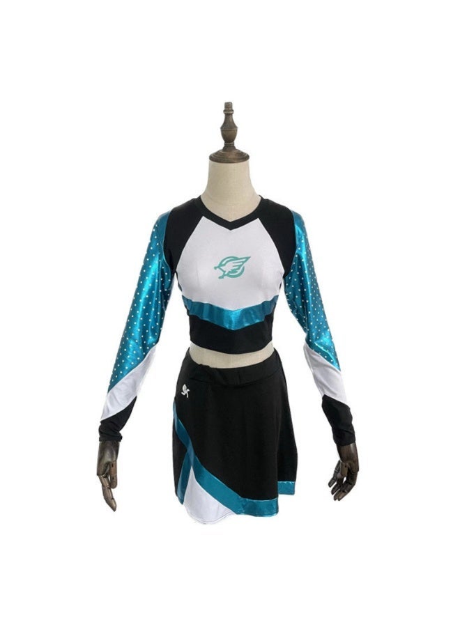 general American Tv Show Style Maddy Cheerleader Uniform - Image 4