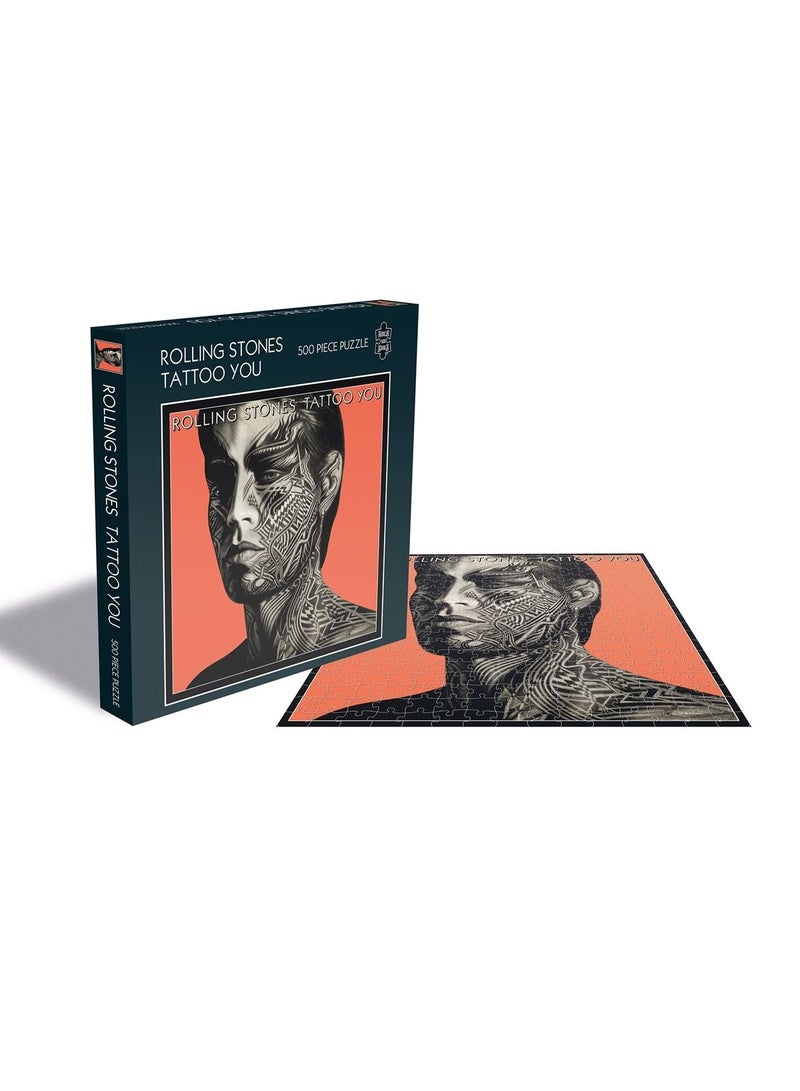 ROCK SAWS Rolling Stones Tattoo You (500 Piece Jigsaw Puzzle)