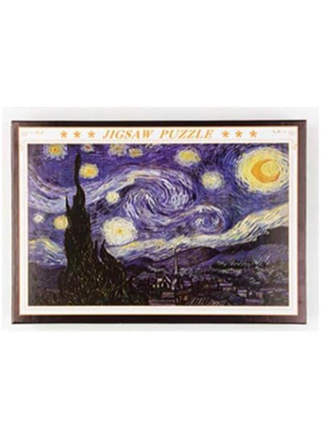 1000-Piece Jigsaw Puzzle Starry Night - Image 1
