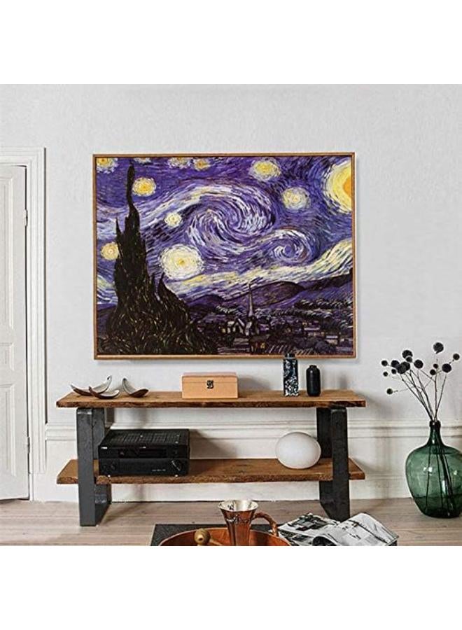 1000-Piece Jigsaw Puzzle Starry Night - Image 4