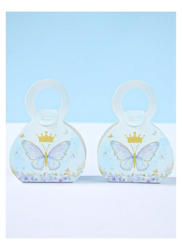 Generic 12 Pieces Of Butterfly Design Gift Boxes for birthday and baby shower favors  - Image 3