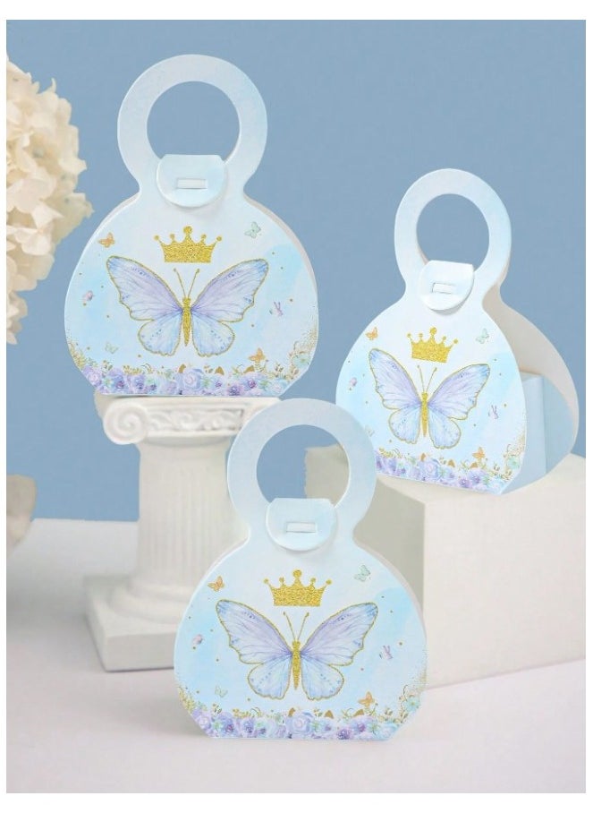 Generic 12 Pieces Of Butterfly Design Gift Boxes for birthday and baby shower favors  - Image 5