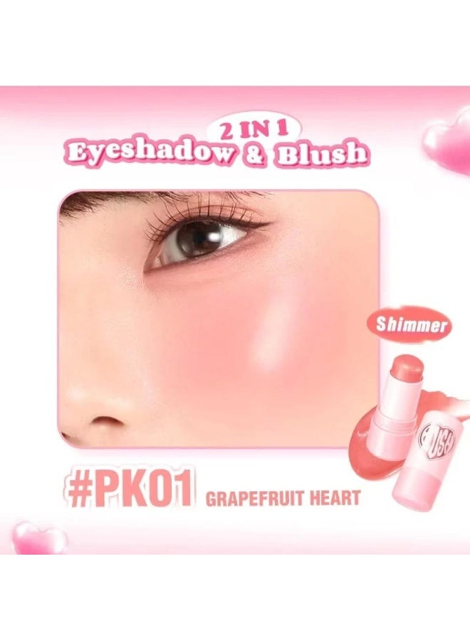 Pink Flash بلش ستيك كريمي  3.5جرام 01 - Image 2
