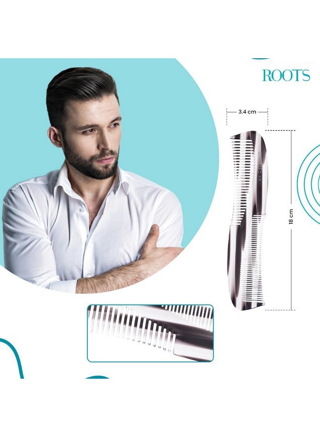 Roots Roots - Yoga Comb - Stylish Hair Wavy And Flexible body adapts Combs - Flexible Effectively Detangle And Smoothes Hair Comb - Module No. YC8 - Image 4
