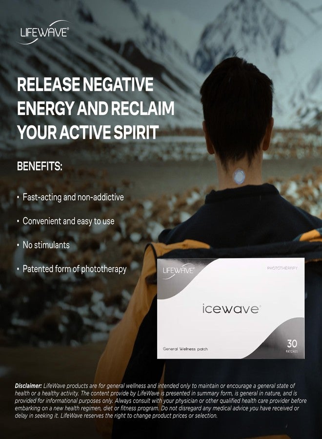 LifeWave IceWave Patches - Fast-Acting and Non-Addictive - No Drugs or Stimulants - 30 Patches in Sleeve, 15 White and 15 Tan Patches - Image 4