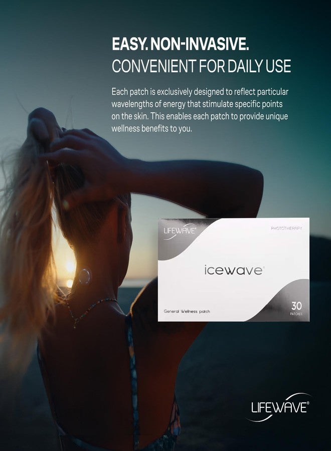 LifeWave IceWave Patches - Fast-Acting and Non-Addictive - No Drugs or Stimulants - 30 Patches in Sleeve, 15 White and 15 Tan Patches - Image 5