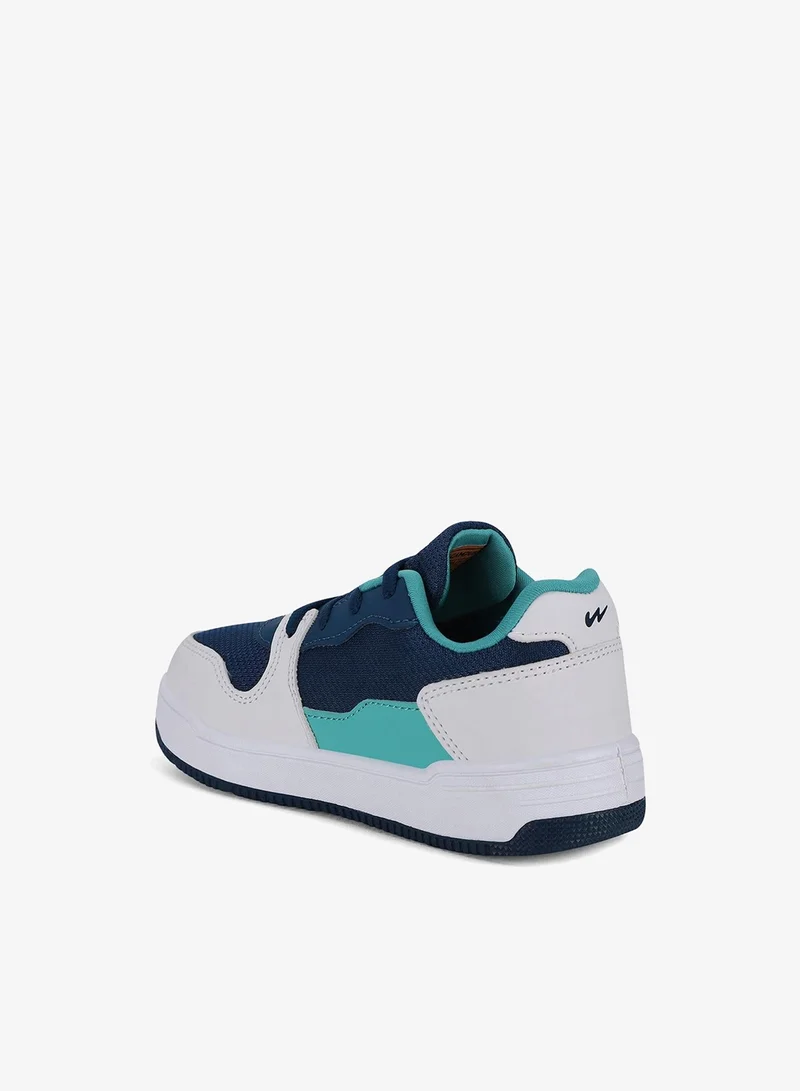 CAMPUS Mod.Blu/Wht Kids Low-Top Sneakers - Sporty Look with Cushioned Sole for All-Day Play  | Best Price UAE