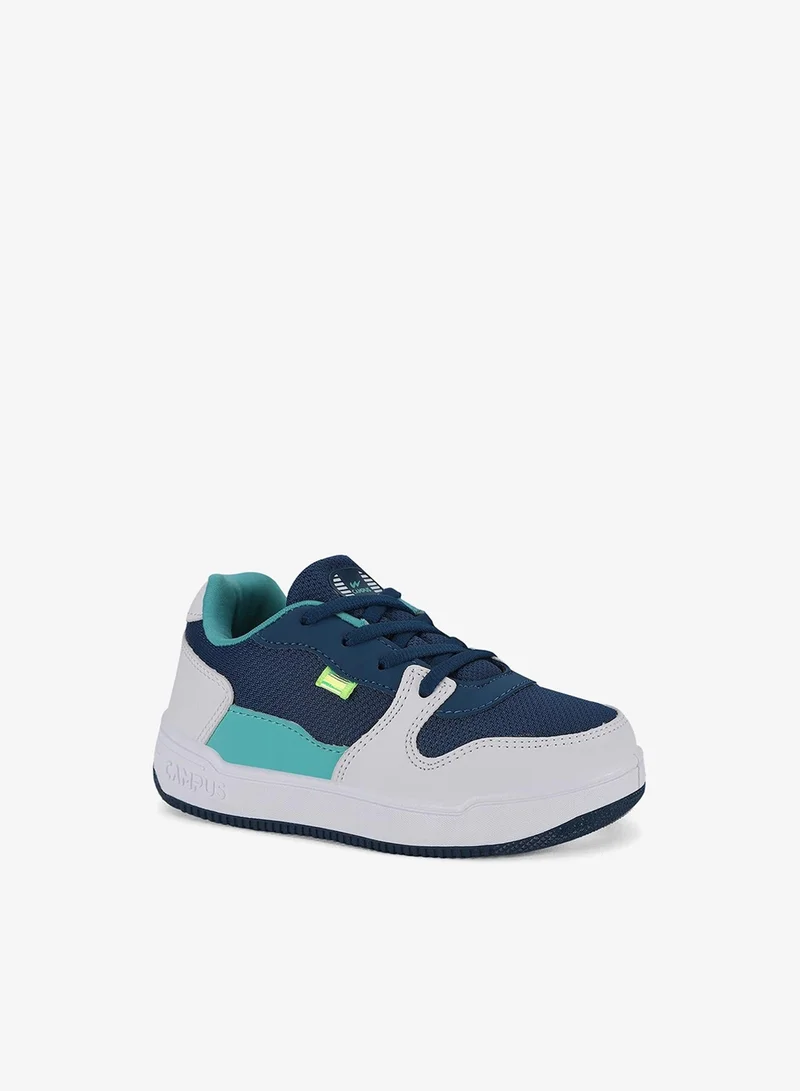 CAMPUS Mod.Blu/Wht Kids Low-Top Sneakers - Sporty Look with Cushioned Sole for All-Day Play  | Best Price UAE