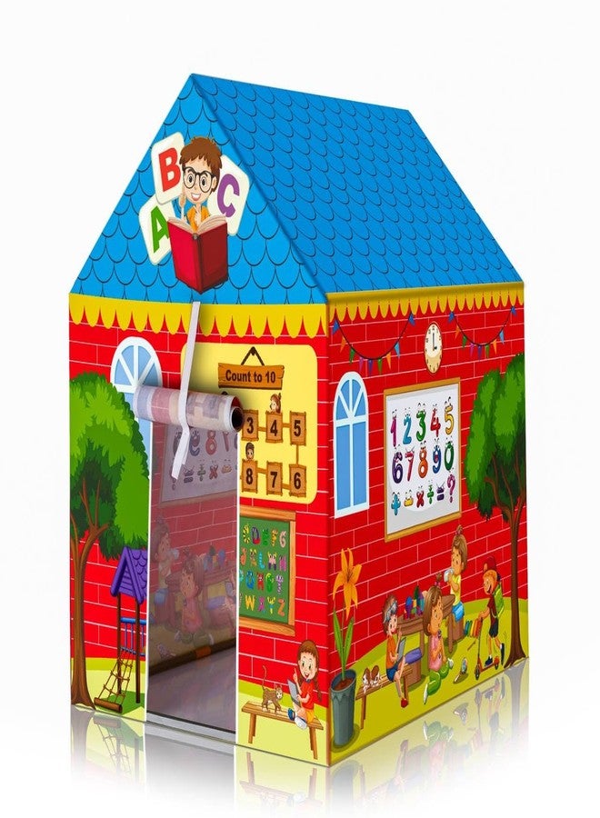 ARICA Tent House Colorfull and Light Weight Kids Play Tent House for 3 to 8 Years Old Kids Girls and Boys (Class Room) - Image 1