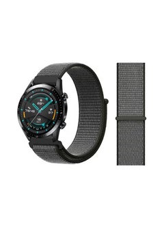PROMASS Stylish Replacement Band For Huawei Watch GT/GT 2 46mm Dark Olive 