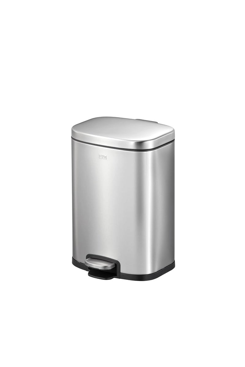 Eko Cube Shape 30L Step Bin with Fingerprint-Resistant Finish - Image 1