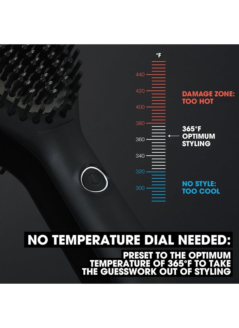 ghd ghd Glide Hot Air Brush  Professional Smoothing Blow Dryer Brush Ceramic Hair Straightener and Styler  - Image 2