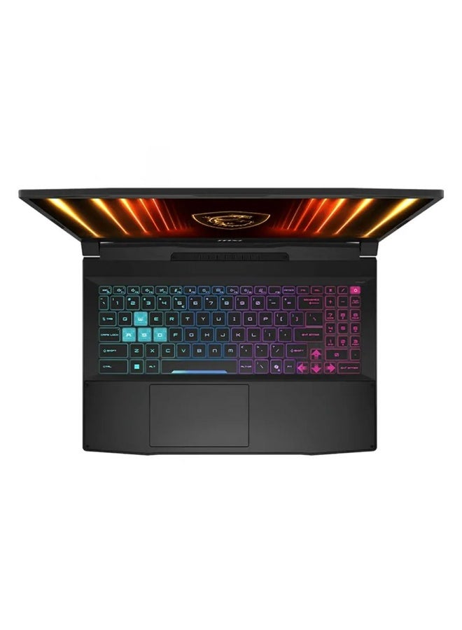 MSI Katana 15 HX-B14WFK Laptop - Intel® Core™ i7-14700HX - 16GB - 1TB SSD - NVIDIA® GeForce RTX™ 5060 8GB - 15.6" QHD 165Hz - Win11 - Black English/Arabic BLACK - Image 1