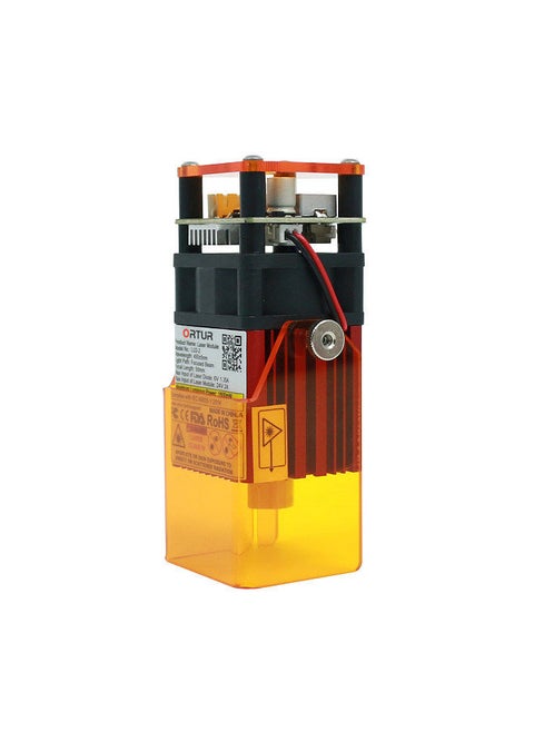 LU2-2 Upgrade Laser Module Fixed Focus High-precision Suitable for Laser Master 2 S2/Laser Master 2 Pro S2 Laser Engraver 24V