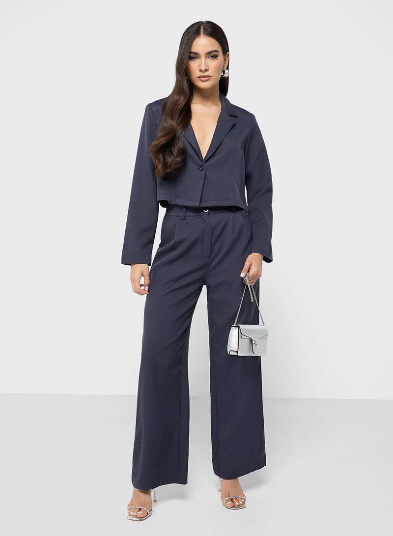 ELLA Cropped Blazer & Pant Set  - Image 5