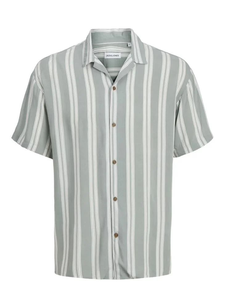 JACK & JONES  Casual Stripe Regular Fit Shirt for Men | Best Price UAE