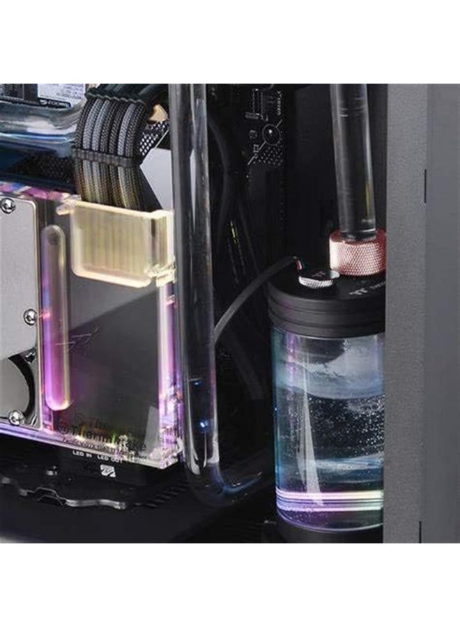 LAMAY 10PCS acrylic tube 5PCS 28 * 2 * 400mm & 5PCS 12 * 1 * 400mm Wall Thickness Plastic Tubing, Clear DIY Acrylic Tube chemicals Resistant Round Polycarbonate Tubing - Image 4